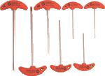 T-Bar Allen key set 7pcs