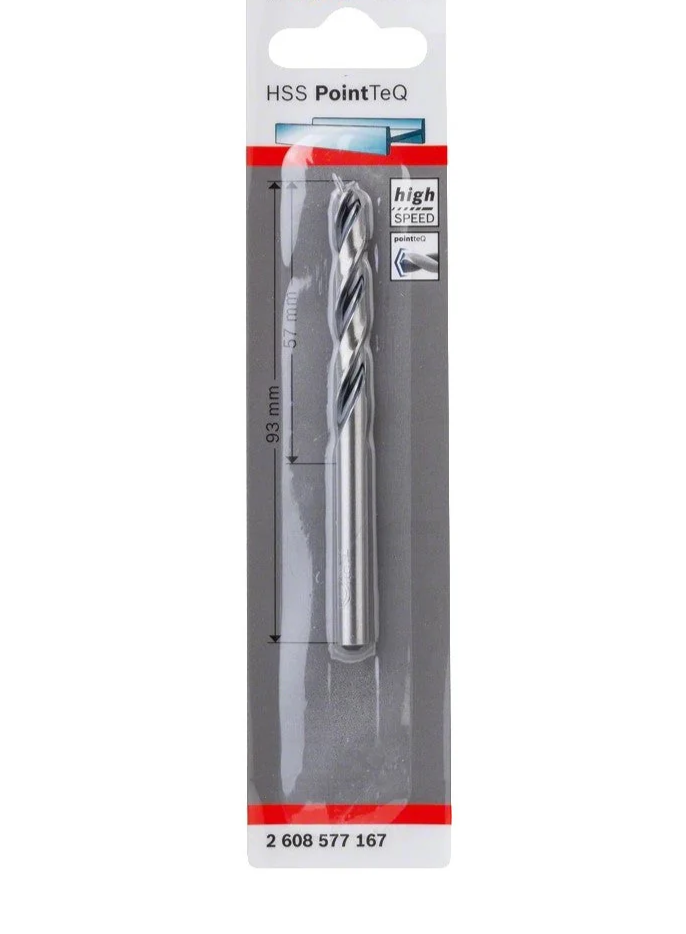 Metal drill bits HSS-PointTeq - 1,0mm 2 pc