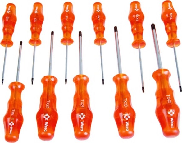 WER6334 Torx Screw Driver Set 11pcs